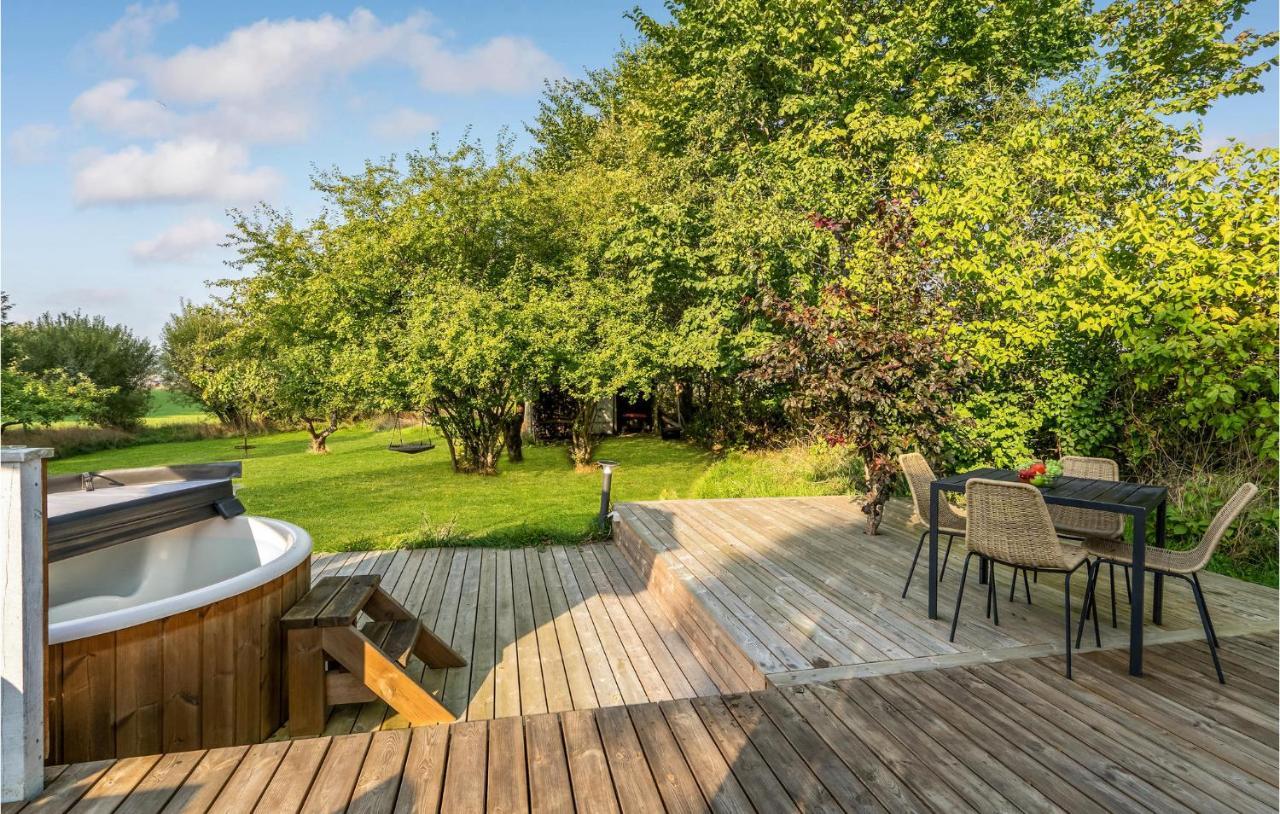 Nice Home In Havndal With Kitchen Bagian luar foto