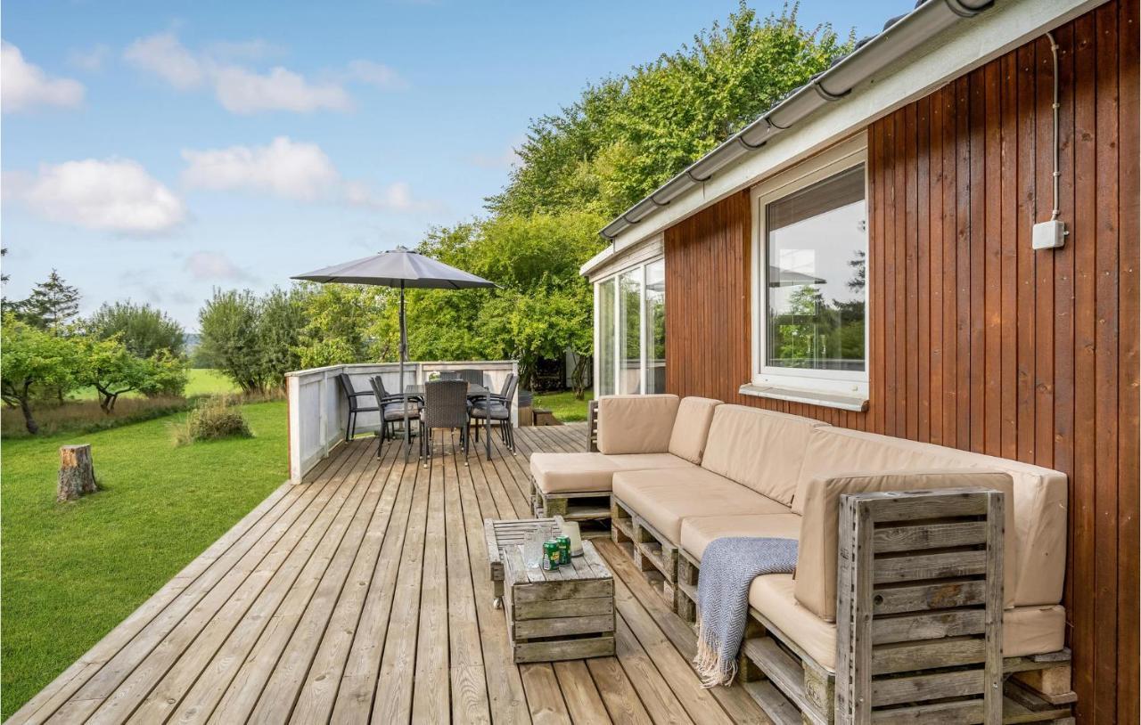 Nice Home In Havndal With Kitchen Bagian luar foto