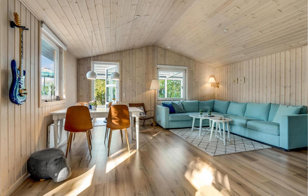 Nice Home In Havndal With Kitchen Bagian luar foto